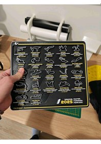 Resim Moto Gp 2025 Motogp Sezon Özeti Takvimi Yarış Tutkunlarına Özel Dekoratif Tablo 