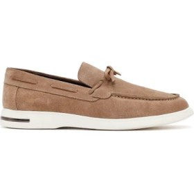 Resim Derimod Erkek Vizon Süet Deri Casual Loafer 26SFD670810 