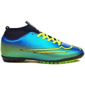 Resim Walked 437-24 Çoraplı Krampon Mavi Sarı 40-44 Mavi 