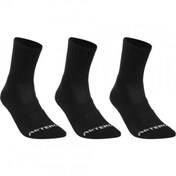 Resim Spor Çorap 43-46 Uzun Konçlu Kışlık Çorap Havlu Yapılı Siyah 3 Çift 