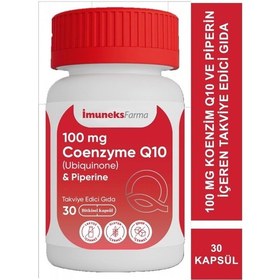 Resim Imuneksfarma Coenzyme Q10 100 Mg 30 Tablet 