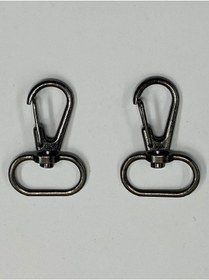 Resim Karantuhafiye Çanta Kancası / Yaylı Model/ 2 Li Set Antrasit Antrasit 