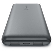 Resim Belkin 20K Usb-A & C 15W 20.000Mah Taşınabilir Şarj Cihazı Uzay Grisi 