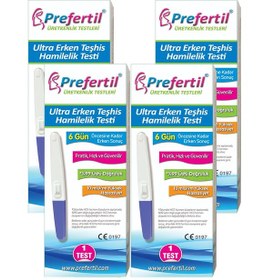 Resim Ultra Erken Teşhis Gebelik/hamilelik Testi - 4 Kutu 4 Test 