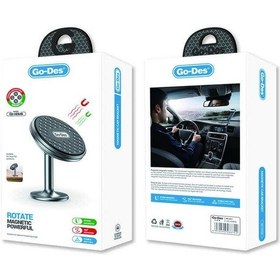 Resim Go Des GD-HD646 Magnetik Araç İçi Telefon Tutucu Düz Zemin Versiyon - ZORE-263615 