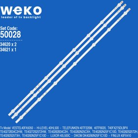 Resim Seg 40SC5600 40'' inç 3 Adet Tv Led Bar 