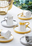 Resim Acar Aurora 6 Kişilik Kahve Fincanı Takımı - 90 ml 