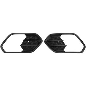 Resim Araba Ön Tampon Sis Farı Çerçevesi Sis Farı Izgarası Kapağı 