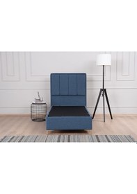 Resim Kilim Mobilya Gold Therapy Sandıklı Baza ( Mavi Başlik Ve Yatak Dahil Değildir ) 100x200 Mavi 