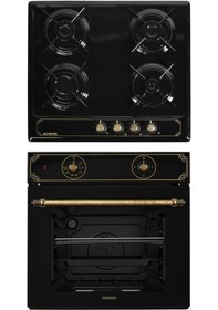 Resim Kumtel B66-S2 / M6-40 Emaye 2'li Ankastre Set 