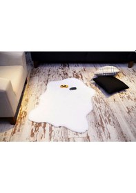 Resim Tappeto Re x Tavşanı Post Peluş Beyaz 