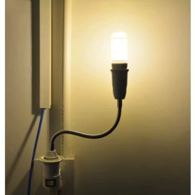 Resim Vwin E27 Lamba - Duy Uzatma 20 cm Metal Esnek Bükülebilir 360 Derece 