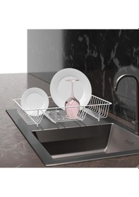 Resim Teknotel Tek Katlı Bulaşıklık Tabaklık Beyaz Kb095 Beyaz 