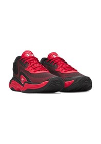 Resim Under Armour Ua Spawn 7 Mid Erkek Basketbol Ayakkabısı 6000753-600 Kırmızı Kırmızı 
