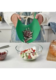 Resim Fınfördela Kesme Tahtası , Yeşil 28x36 Cm, 2 Parça Esnek Tahta 