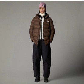 Resim The North Face Hyalite Kadın Kaz Tüyü Mont Kahverengi 