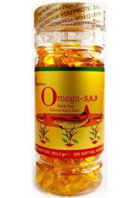 Resim Sapphire Omega 3-6-9 Balık Yağı 200 Softgel 