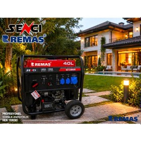 Resim Senci Sc 12000 İv Marşlı Inverter 13 Kva Monofaze Benzinli Jeneratör 