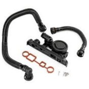 Resim Volkswagen Golf 5 2.0 BWA 2004 Sonrası Motor Havalandırma Valfi (Komple Set) 