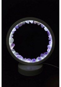 Resim Ametist Taşlı Gece Lambası Usb Soketli 29a 
