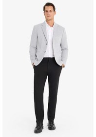 Resim DeFacto Slim Fit Dar Kesim Astarlı Düğmeli Blazer Ceket N0503AZ25SPGR377 