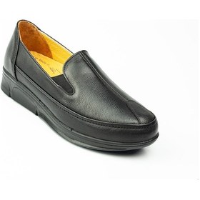 Resim Castle Black 42637 Siyah Deri Kadın Günlük Ayakkabı 001 