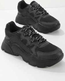 Resim Bambi Siyah Kadın Sneaker K01876011009 