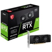Resim MSI GeForce RTX 3050 LP 6G OC GD6 96Bit Low Profil 