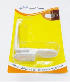 Resim Elybaby Vidasız Köşe Kilidi Çok Renkli 