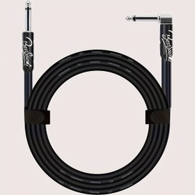Resim Dayanıklı 10ft/20ft Elektrik Gitar Kablosu - Erkekten Dişiye Enstrüman Kablosu 1/4" Bağlantı Elemanları ile, Bas, Klavye & Amplifikatör Ses için Esnek Yuvarlak Kablo - Siyah, Düzenleyici Kauçuk Bantlarla, Elektrik Gitar Aksesuarları 