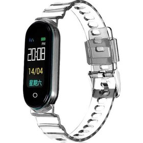 Resim Çarçur Xiaomi Mi Band 6 Krd-27 Uyumlu Kordon-renksiz 