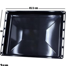 Resim Beko Ankastre Fırın Emaye Tepsi 45,5 X 36,5 Cm 