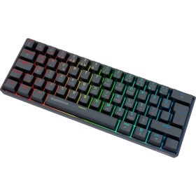 Resim Gamebooster Syma Rgb Blue 60M Switch Kablolu Siyah Mekanik Gaming Klavye 
