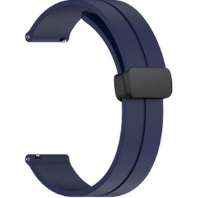 Resim Microsonic Amazfit GTR 2e 47mm Kordon Ribbon Line Lacivert 