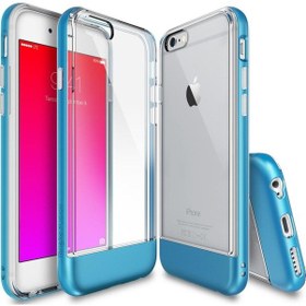 Resim Ringke Frame iPhone 6s/ 6 İle Uyumlu Çerçeveli Bumper Kılıf Ocean Blue 