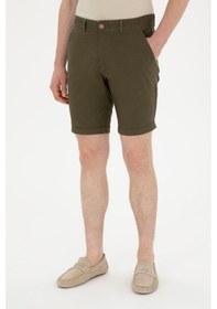 Resim U.s. Polo Assn. Erkek Haki Şort / Bermuda 50289426-vr027 Yeşil 