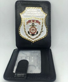 Resim Sahil Güvenlik Rozetli Erkek Kredi Kartlık Tc045 
