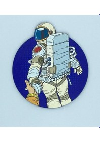 Resim Astronot Bardak Altlığı 