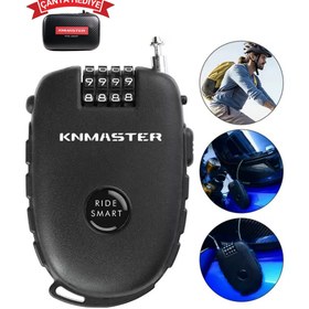 Resim Knmaster HL300 Motosiklet Kaskı Kilidi 