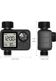 Resim DMC Akıllı Bahçe Sulama Dijital Su Zamanlayıcısı - LCD Ekranlı, Ipx5 Su Geçirmez, Hassas Ayarlı 