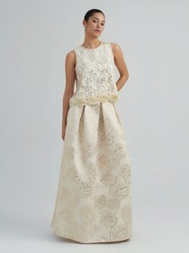 Resim CARINA SKIRT - Beige Gold / XL 