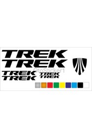 Resim Genel Markalar Trek Bisiklet Kadro Sticker Set Premium Kalite 