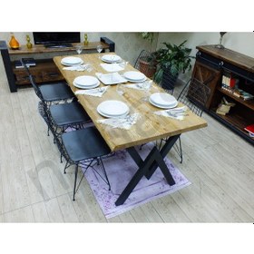 Resim Ntconcept Ntconcept Masif Ağaç Masa 