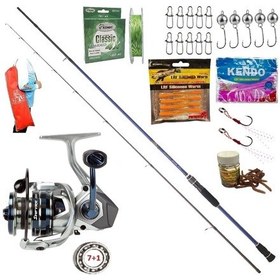 Resim Okuma Safyre 2500 206mm 0,5-6gr Daiwa Samurai Lrf Olta Takımı Seti 
