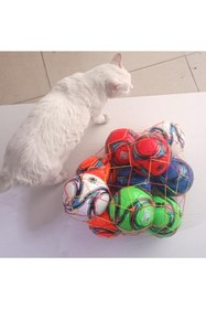 Resim abnturk 1 Adet Mini Futbol Topu Hendbol Dikişli Astarlı Şamyelli Hentbol Topu 2no Siboplu Orta Kalite Uygun 