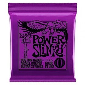 Resim Ernie Ball P02220 Elektro Gitar Teli Power Slinky 011 Set 