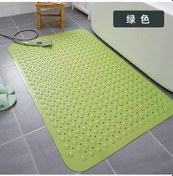 Resim Yunboo Ev Banyosu Kaymaz Paspas - Yeşil Büyük Baloncuk Desenli 80x80 Cm, Kalın Pvc Materyal, Masajlı Doku, Evcil Kullanıma Uygun, Anti-slip Çok Renkli 