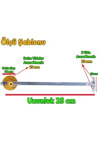 Resim Nzb Düşer Kapak Makası Frenli Dolap Çekmece Metal 25 cm Sessiz Açma Kapama Amortisör Piston Bar 