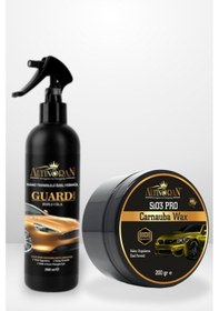 Resim Altınoran Üst Düzey Koruma Ve Parlaklık Seti - Sio3 Pro Seramik Wax 200gr + Guard Auto Hızlı Cila 250ml 