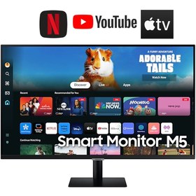 Resim Samsung M5 Premium 32" 4 Ms Full Hd 60 Hz Smart Monitör Tv 